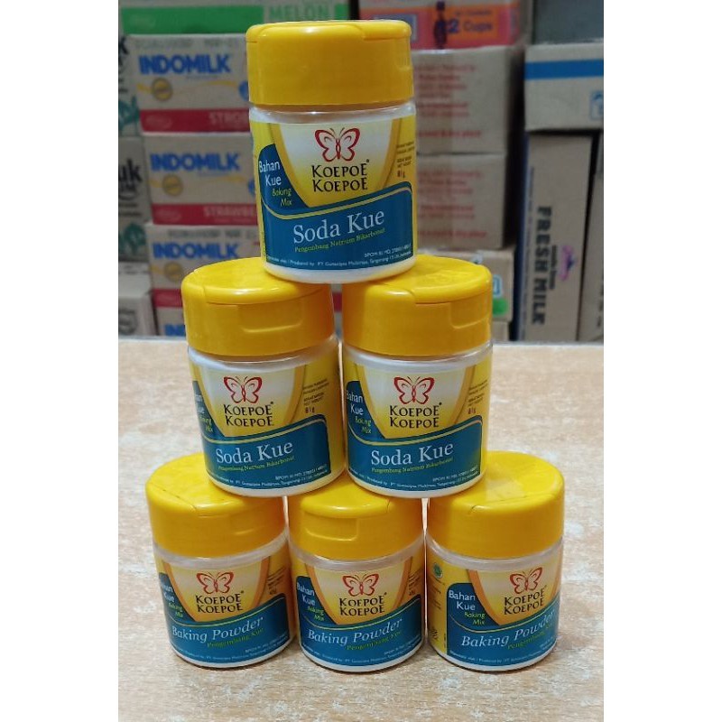 

Soda Kue dan Baking Powder merk Koepoe - Koepoe - BON
