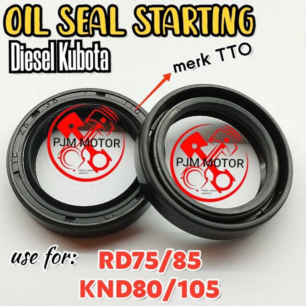 

RD85 OIL SEAL STARTING HANDEL ENGKOL SIL KARET MESIN DIESEL PENGERAK RD75 KUBOTA RD65 amplas