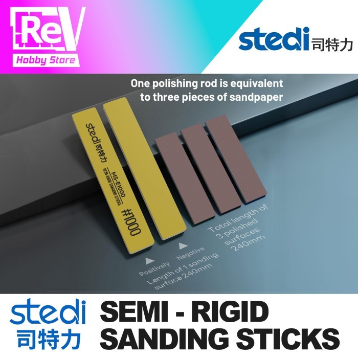 STEDI TOOLS SEMI RIGID SANDING STICKS MSE