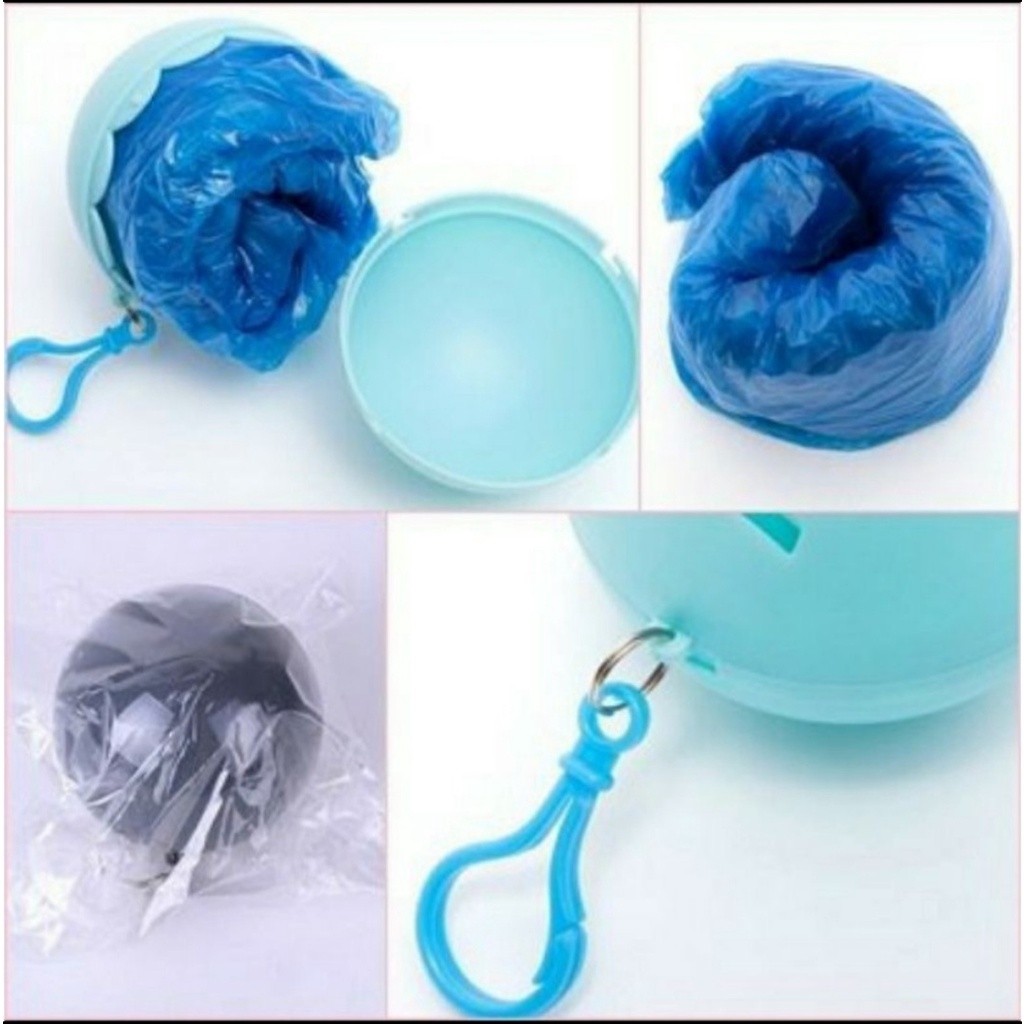 JAS HUJAN BOLA BISA DIGANTUNG / JAS HUJAN SERBA GUNA / JAS HUJAN PORTABLE / JAS HUJAN BOLA