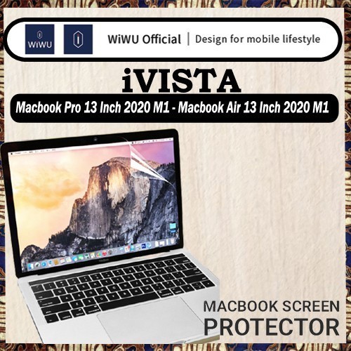 W1WU iVISTA ScreenGuard Protect Macbook Pro 13 M1 / Macbook Air 13 M1
