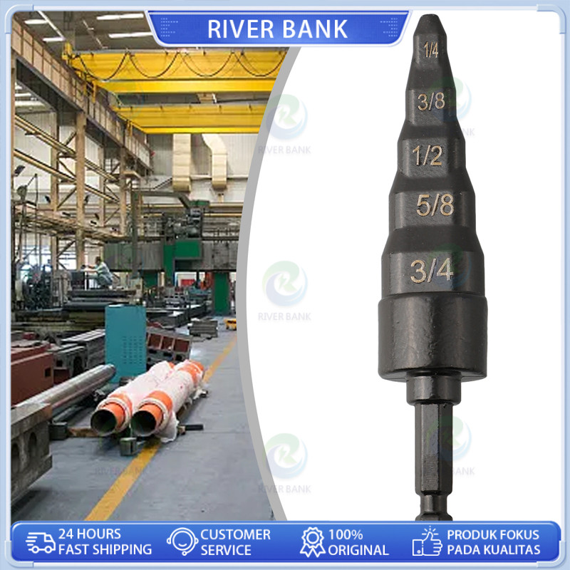 Mata Bor Pembesar Lubang Pipa Tembaga Pipe Expander Tube Expander Swaging Tool / Alat Pembuat Sok Sa