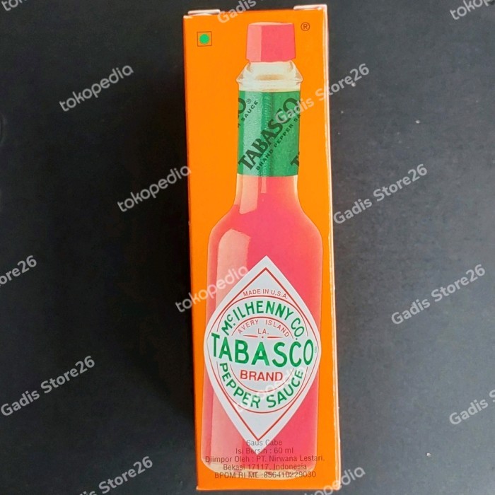 

[[New Arrival]] TABASCO PEPPER SAUCE 60 ML