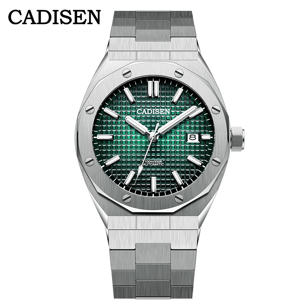 Jam Tangan Pria CADISEN Watch for Men Top Brand Luxury Men Mechanical Wristwatches Waterproof Automa