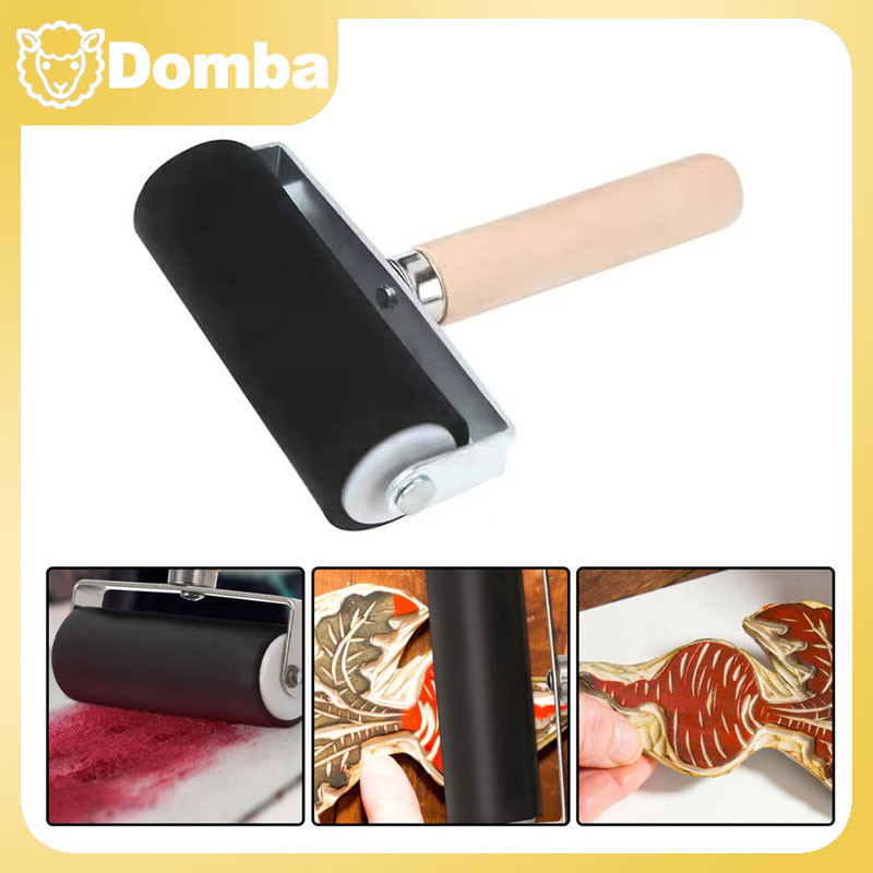 

Roller Karet Hard 10cm - Rubber Roll Untuk Seni Grafis & Printmaking - Alat Sablon Manual - Seni Cetak & Woodblock Printing