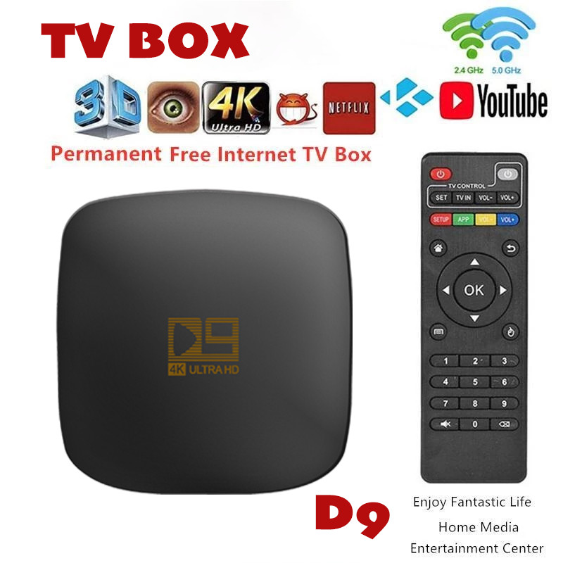 [TERLARIS] Set Top TV BOX Android D9 Indihome Digital Online TV Ram 2+16GB/4GB+32GB /8+64GB TV BOX A