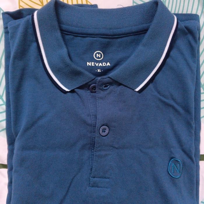 NEVADA kaos polo pria katun matahari department store