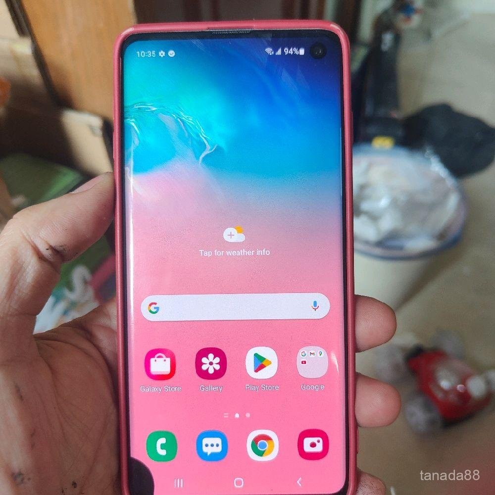 Samsung Galaxy s10 snapdragon 855 inter single sin ram 8gb rom 128gb imei terdaftar bea cukai