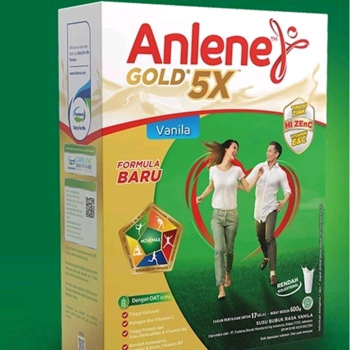 

ANLENE GOLD 5X VANILA 570gram/ 600 gram/600gr/620 GRAM/620GR/VANILLA/COKELAT/PLAIN/PLUS/COKLAT/ORIGINAL - VANILA