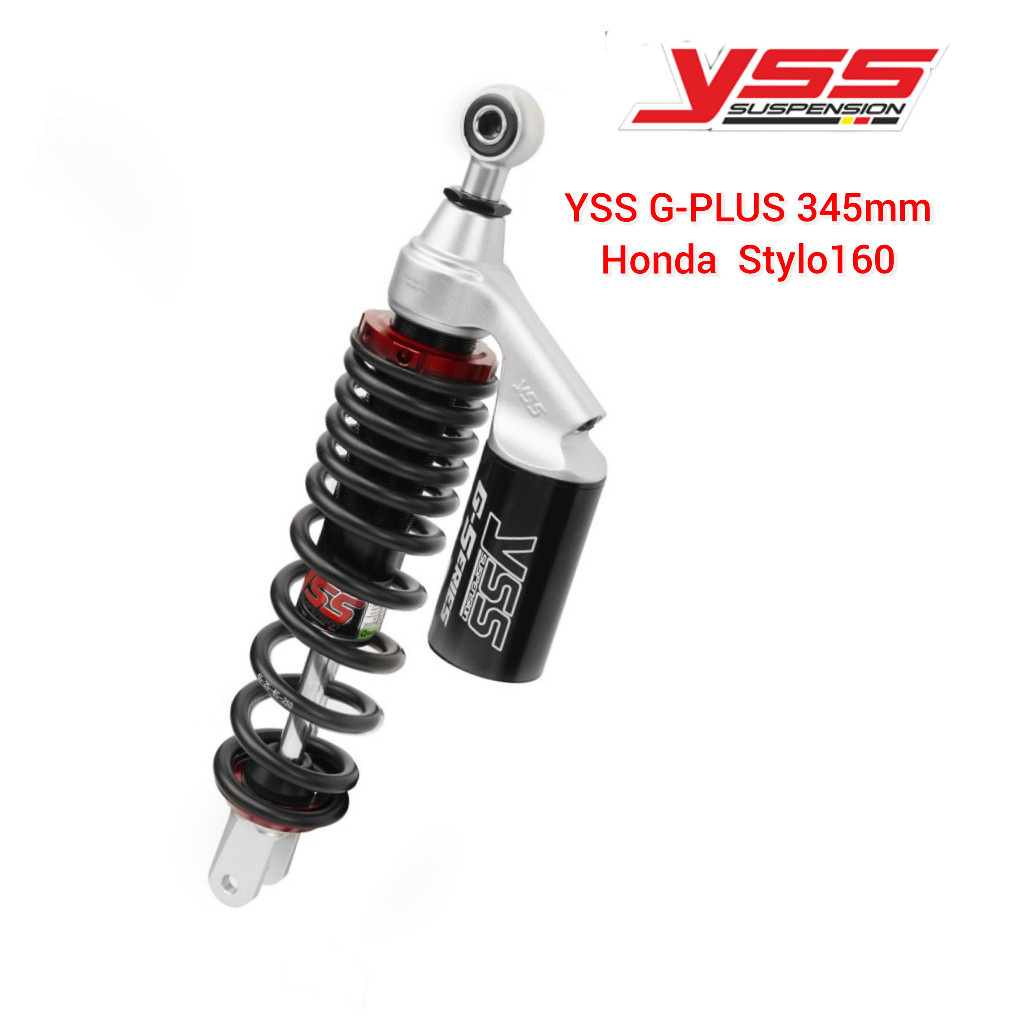SHOCK Stylo 160 345mm YSS GPlus G Plus Reservoir Black series Honda Stylo160