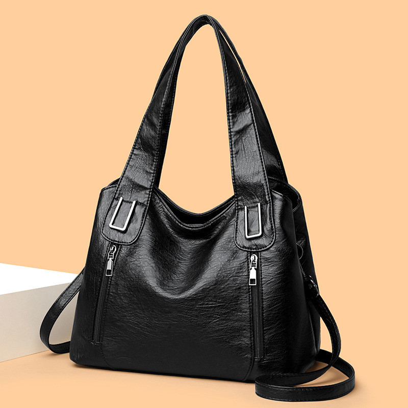 tas jinjing asli wanita berkapasitas besar premium 2026 tas messenger baru tas bahu ibu paruh baya
