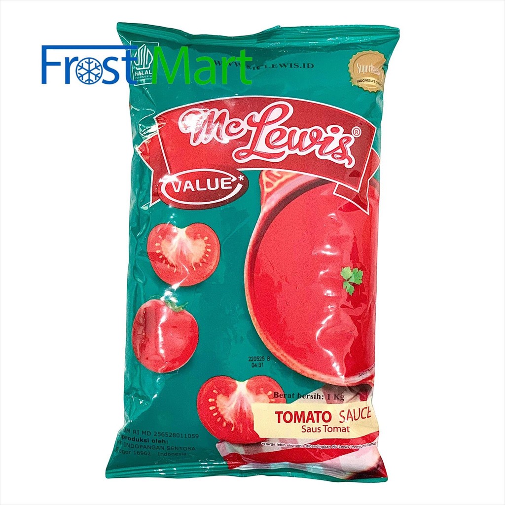 

Saus Tomat Mc lewis 1 kg