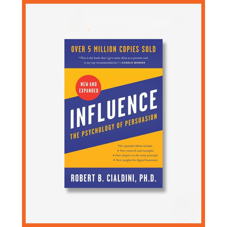 Buku Import Influence by Robert B. Cialdini (Original Paperback)