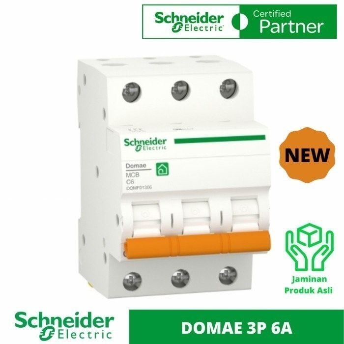 MCB 3 PHASE DOMAE SCHNEIDER