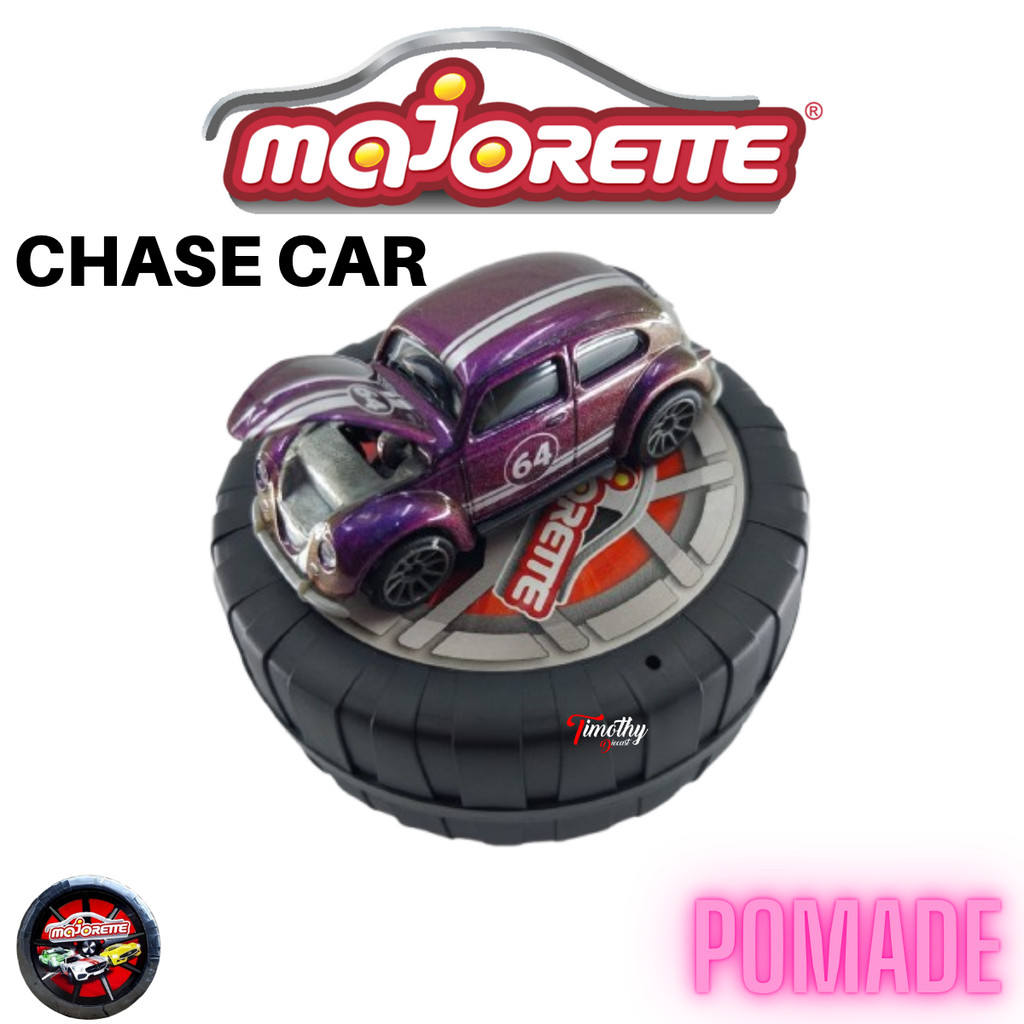 Diecast Majorette Pomade Chase Car Volkswagen VW Beetle Lembayung