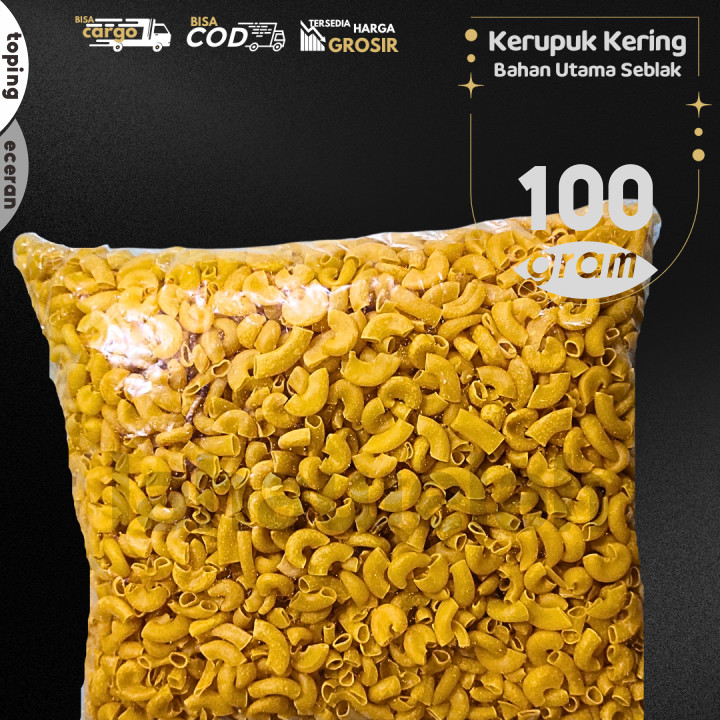 

Makaroni Mentah Kering isi 100g Bahan Seblak by Lahawelah