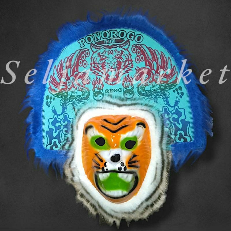 Mainan Anak Topeng reog Ponorogo