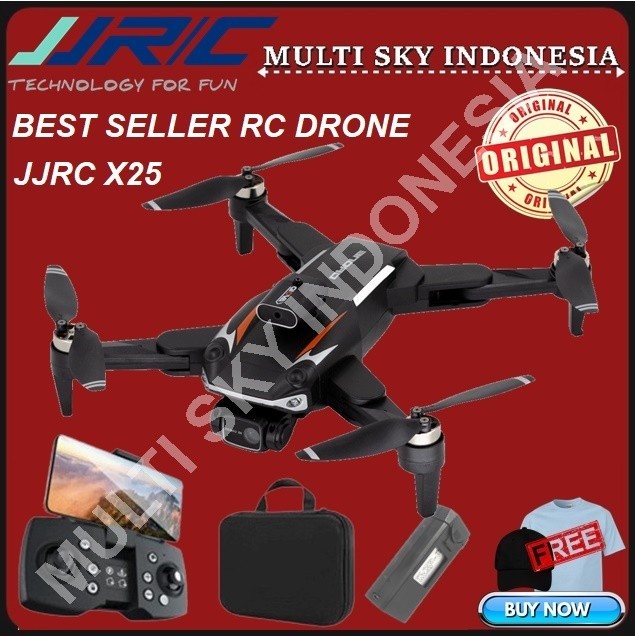 "Walhimura" - TERMURAH JJRC X19 PRO X21 X23 Drone GPS brushless OAS Camera WiFi FPV 4K 2axis - JJRC 