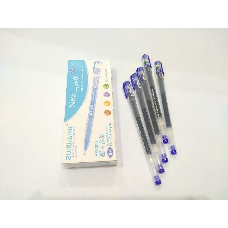 

[MS] Bolpoint Gel Zhuixua Hy1020 Biru
