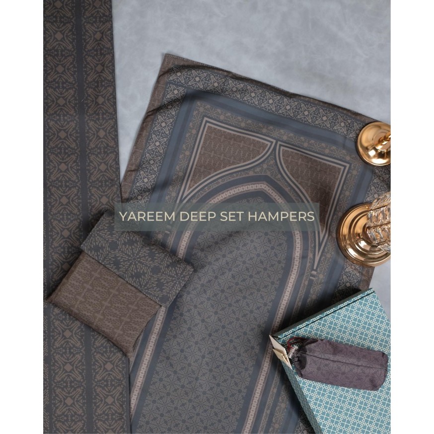 

Best Seller- KASHMEER HAMPERS PACKAGE RAYA 1443H|PAKET SARUNG & SAJADAH|GIFT BOX - Yareem Deep