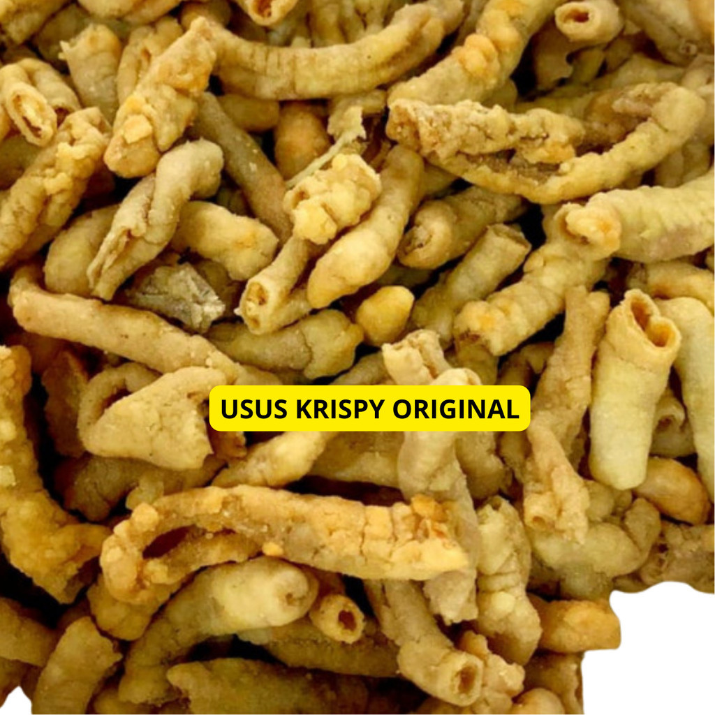 

PROMO keripik usus ayam gurih renyah enak super 1kg TERLARIS