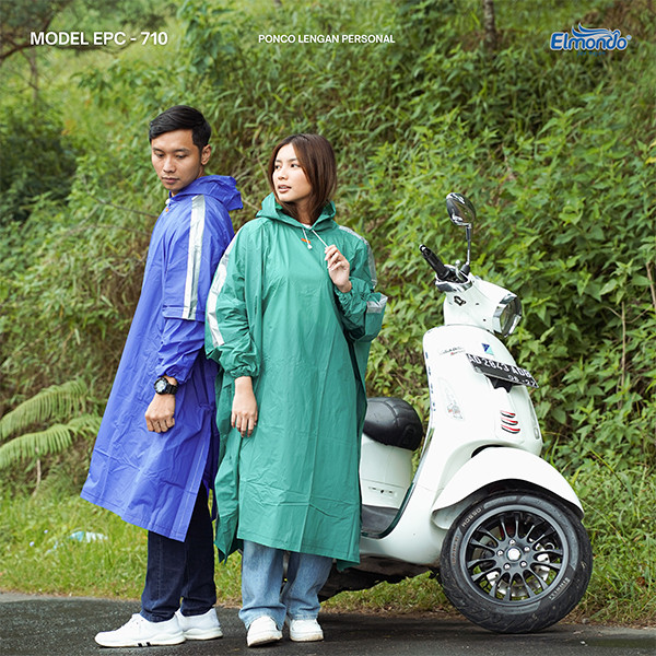 Jas Hujan Ponco Lengan / jas hujan ponco premium / jas hujan ponco dewasa / jas hujan jahitan pres /