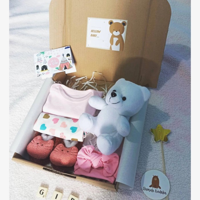 

Best Seller Hampers baby girl kado lahiran kado bayi perempuan hampers bayi