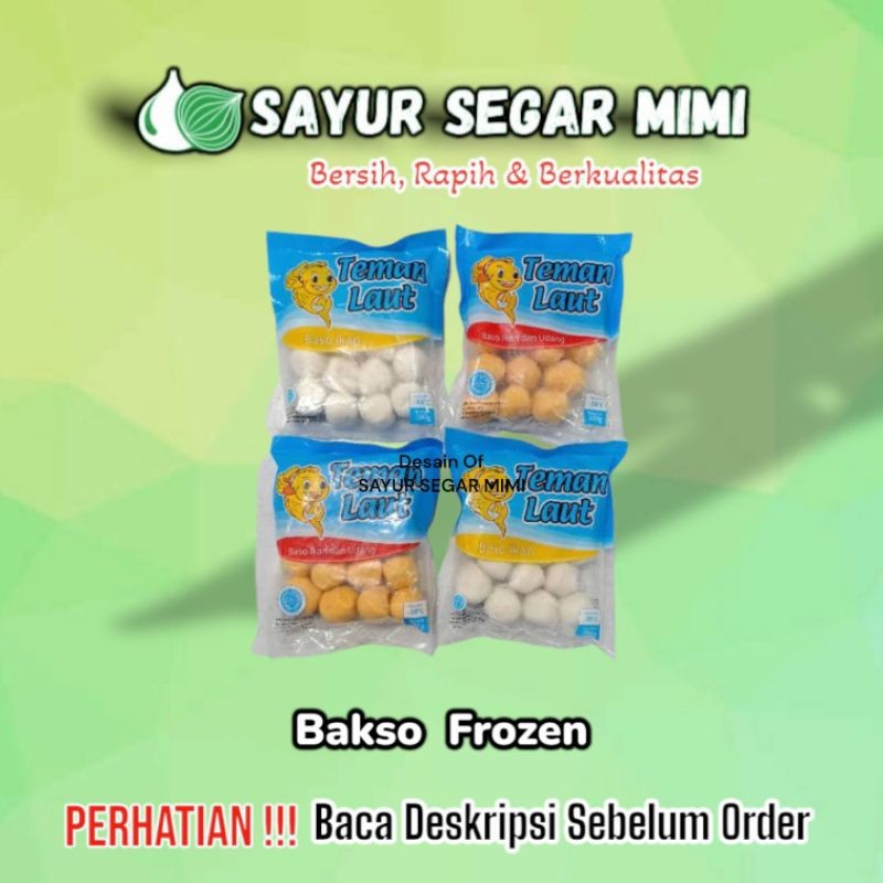 

BAKSO FROZEN SEAFOOD OLAHAN TEMAN - Sayur Palembang
