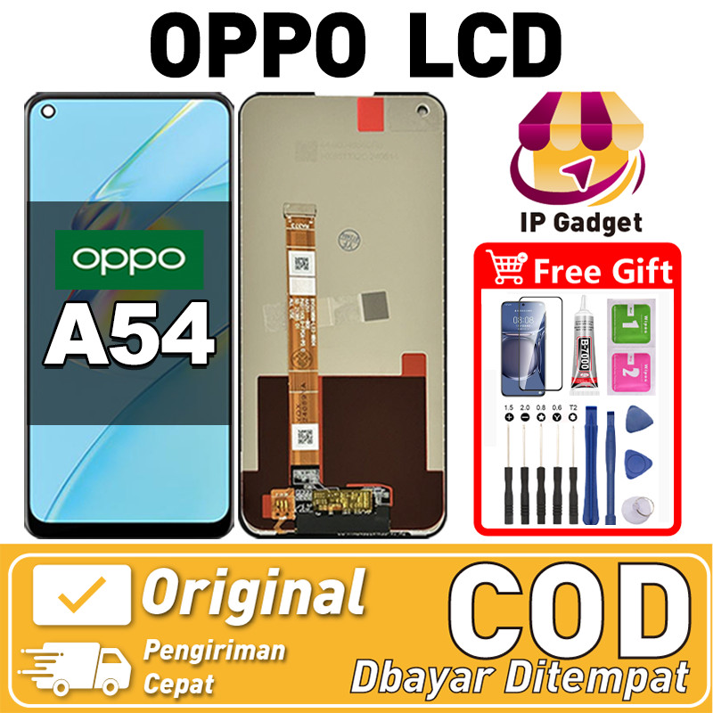 ORI FOR LCD OPPO A54 Fullset Original LCD HP OPPO A54 Asli Touchscreen Layar Sentuh HP COD
