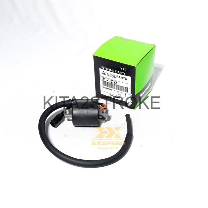 READY KOIL PENGAPIAN COIL IGNITION KX 85 ORIGINAL KAWASAKI GENUINE (21121 0722) ORIGINAL