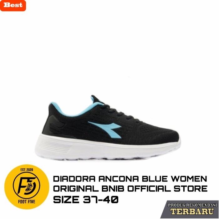 sepatu sneakers wanita lokal terkini Sepatu Sneakers Wanita Diadora Ancona Original BNIB - 35