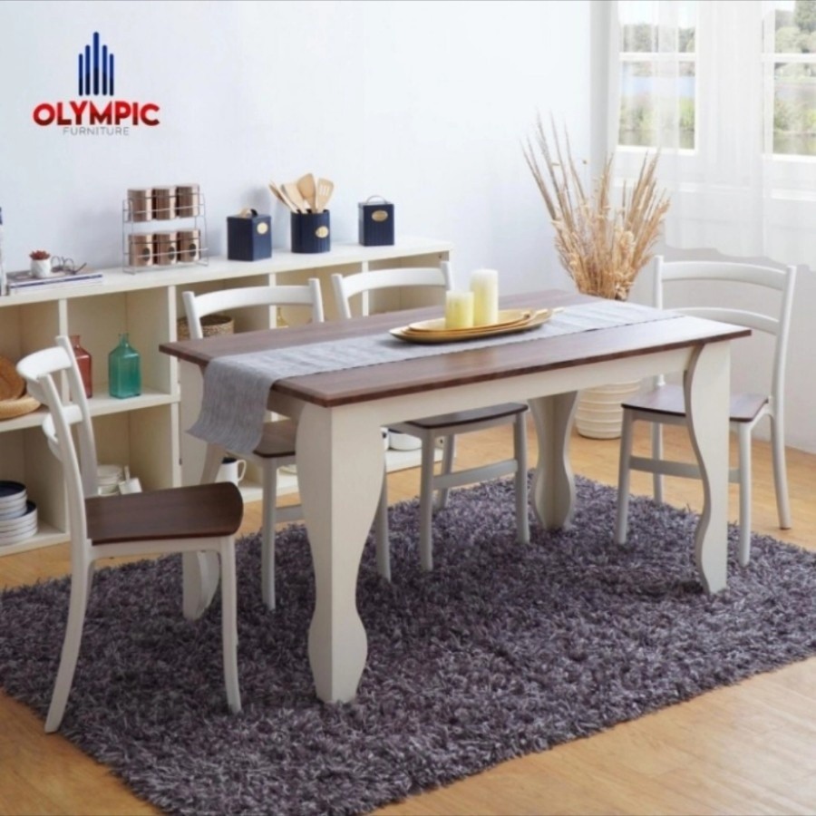 Meja Makan Olympic 4 Kursi DTM Winston