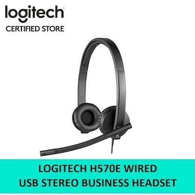 LOGITECH H570E Headphone With Noise-Cancelling Mic