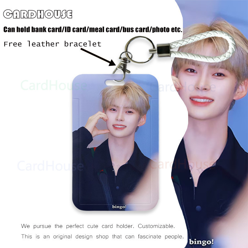 

( CardHouse ) ID CARD HOLDER Celebrity Kim HanBin Lucu INS LT27 Tempat Kartu Photocard Photo Card KARTUN