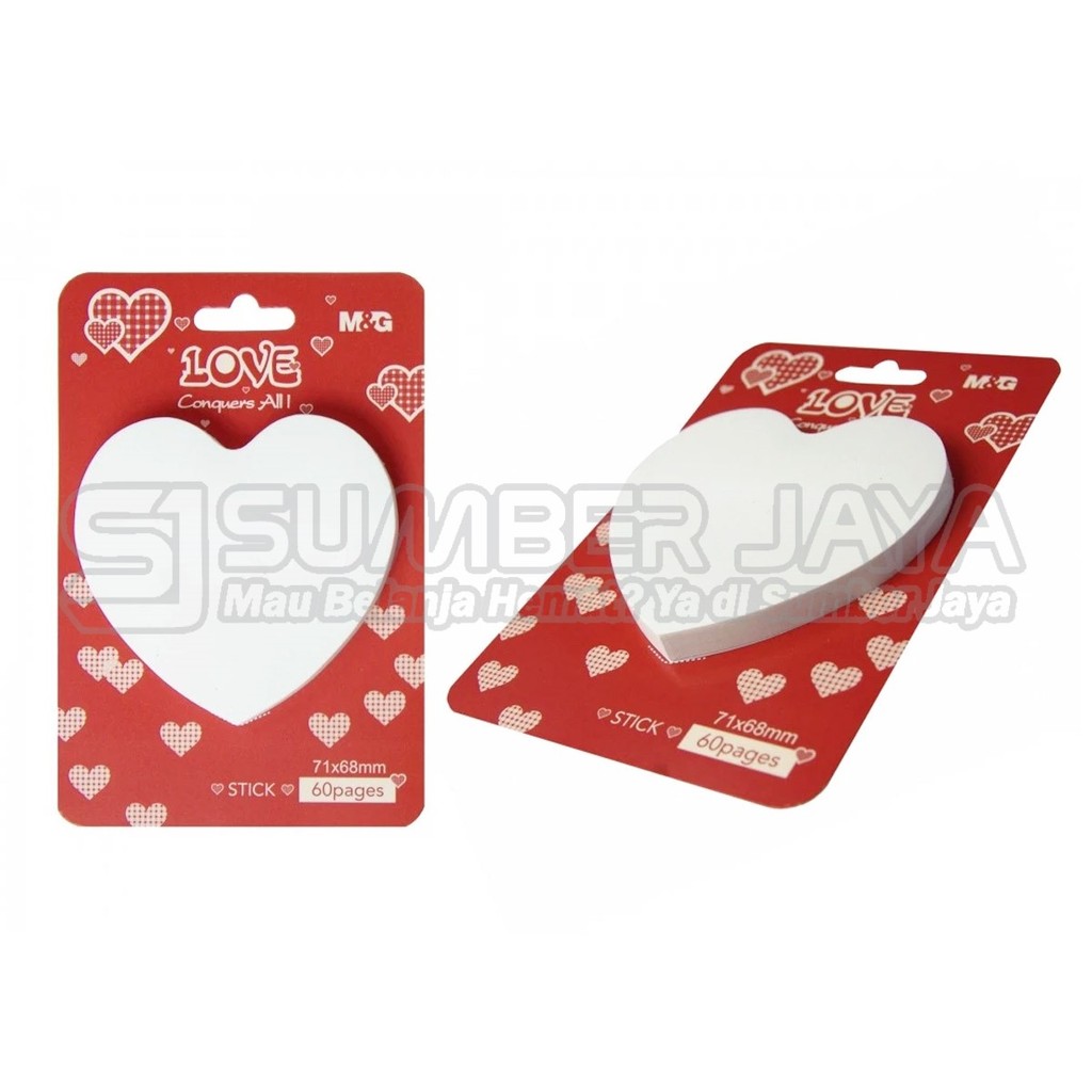 

Sticky Note Memo Tempel Lovely Cute Heart M&G AS33V174