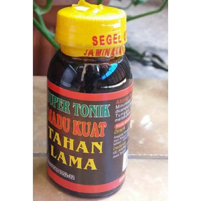 BEST PROMO Madu Tonik Herbal Alami Tahan Lama Kuat Pria dewasa asli original