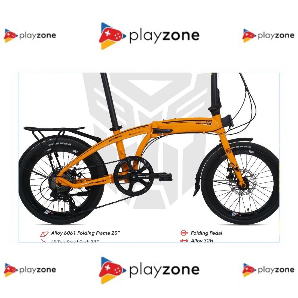 PACIFIC BIKE SEPEDA LIPAT DEWASA NORIS TRANSFORMER ALLOY 6061