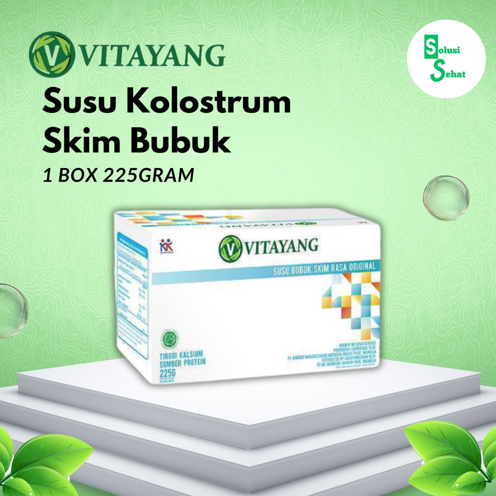 

Vitayang Susu Colostrum Susu Skim Bubuk Rasa Original kk indonesia