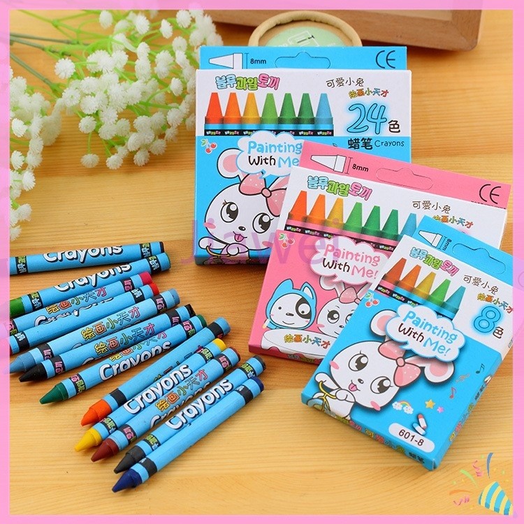 

Jiawei crayon set / pensil warna / crayon set minyak Anak-anak /Stik Lukisan/