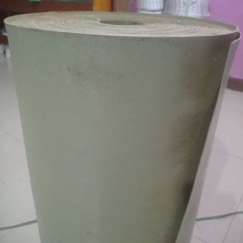 TALANG KARET PVC HIJAU 80 CM - TALANG KARPET PVC TEBAL DAN KUAT METERAN