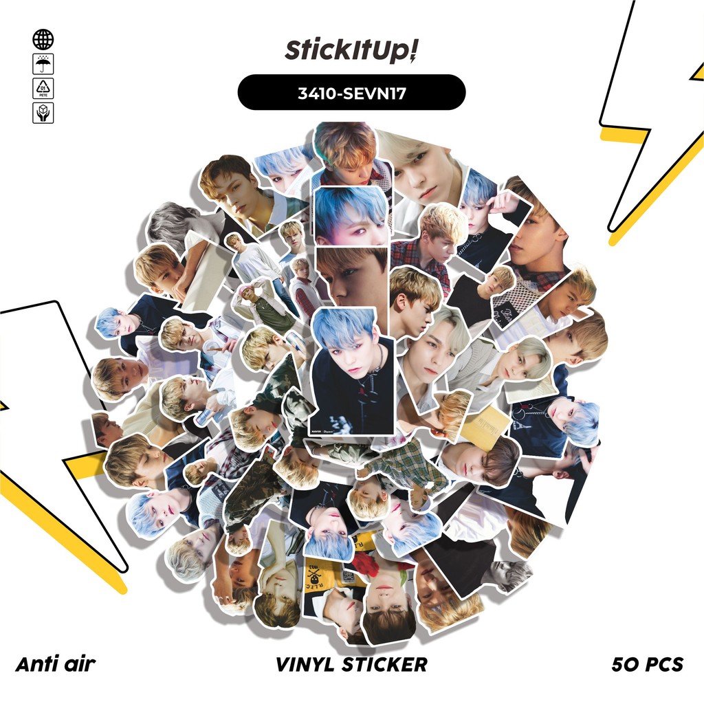 

COD✨ 50 Pcs Stiker VERNON SERIES 01 Lucu Anti Air Untuk Dekorasi Notebook Sepeda Skateboard Handphone DIY