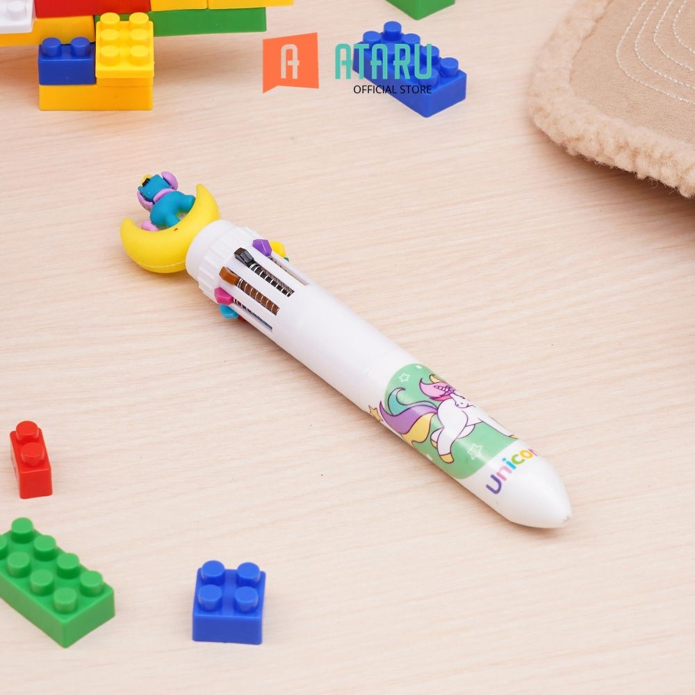 

Ataru Pulpen Big Unicorn Moon RandomPena Ballpoint Pen Bolpoin Alat Tulis Lucu