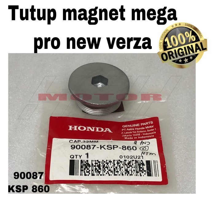 tutup magnet mahnet mahnit Honda Megapro new verza berkualitas