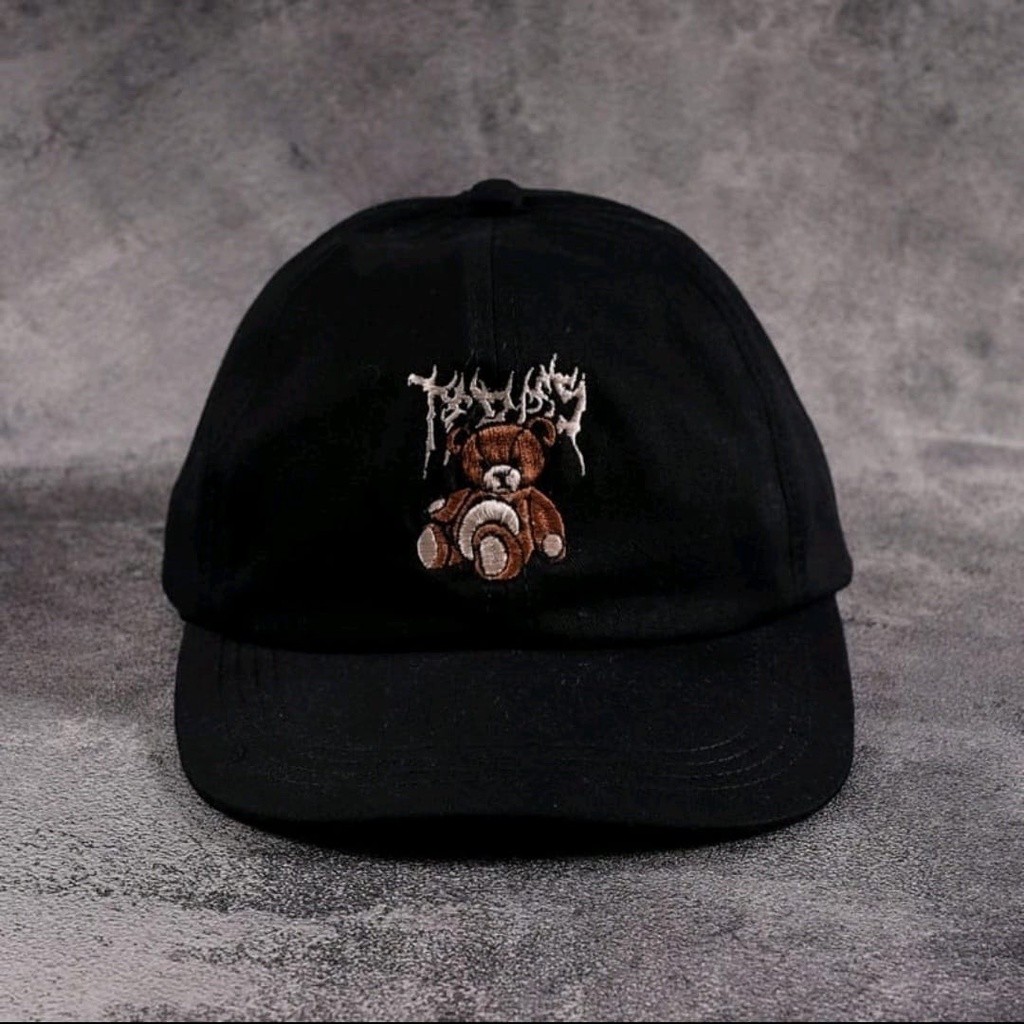 Baseball cap Topi Bear distro / Topi Pria baseball / Topi highlight casual caps distro / Topi panda 