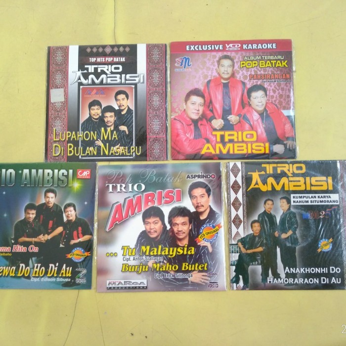 VCD trio ambisi 5disc original