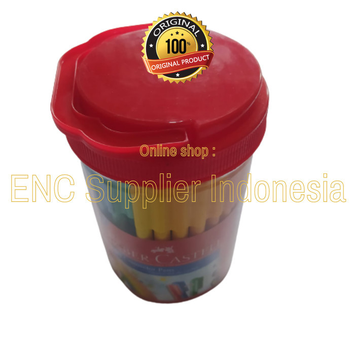 

[New Arrival] Connector Pen Bucket Faber Castell Toples isi 50 - tidak bublewrap