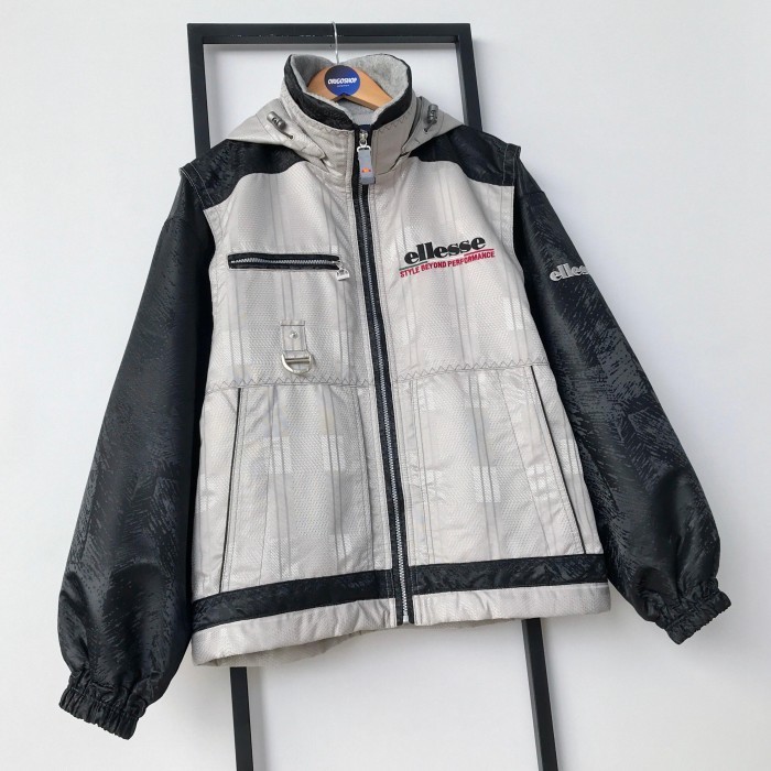 L/XL ELLESSE Original Snowboard Jacket Outdoor Vintage Racing