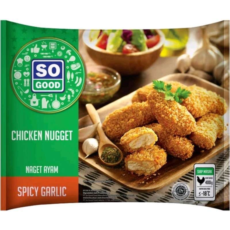 

So Good Spicy Garlic Chicken Nugget 400 gr