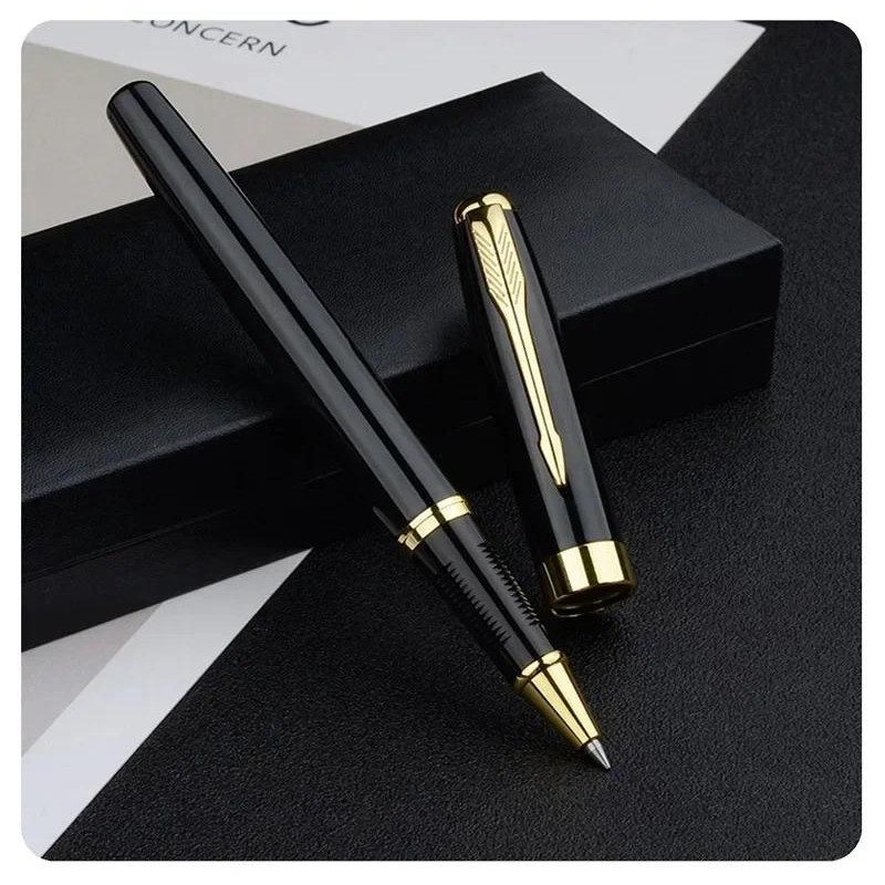 

Ballpoint pen Stainless steel Business Signing pen Replaceable refill pen set office & school supplies stationery