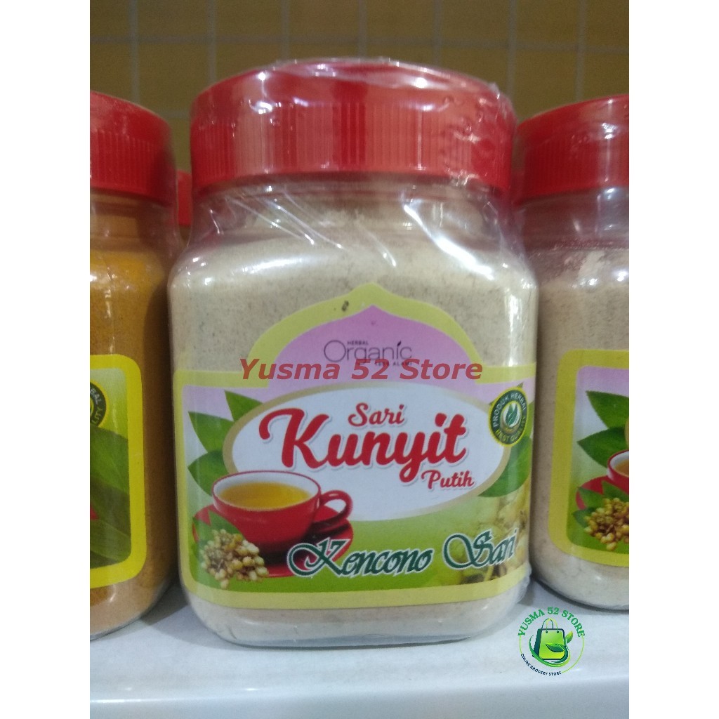 

Kunyit Putih Bubuk / Serbuk Organik 100 gr Asli Original Kenono Sari